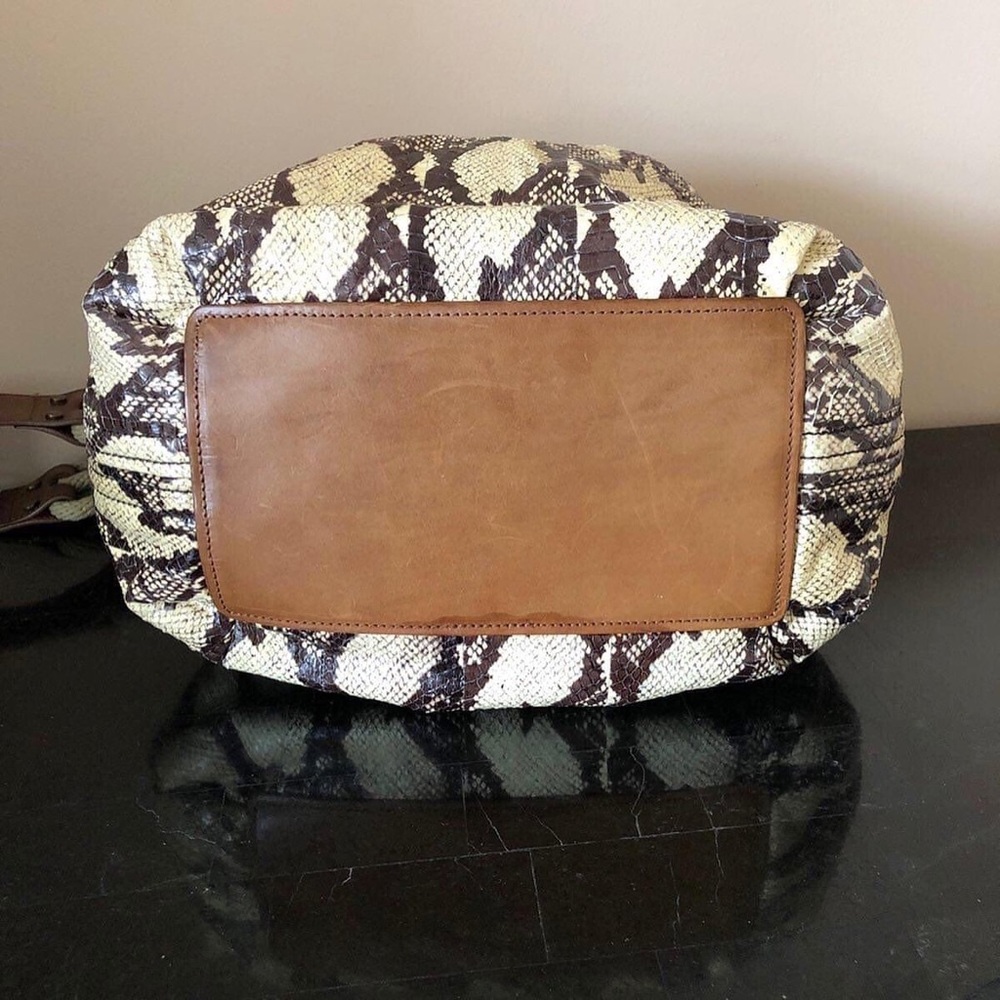 SOLD Lanvin Python Bucket Bag - Picture 5 of 10